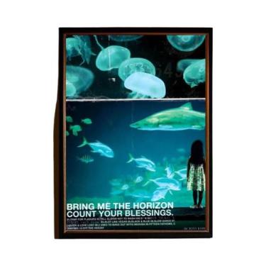 Imagem de Pôster Estético Impermeável De Banda De Rock Horizon, Arte HD Decorati