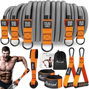 Imagem de Bandas de resistência HPYGN Heavy Exercise com alças de 300 libras