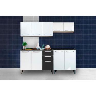 Imagem de Cozinha Modulada Bertolini Evidence 4 Peças (2 Armários + 2 Balcões) C