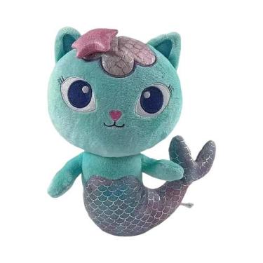 Imagem de Brinquedo De Pelúcia Gato Sorridente Mascote Da Gabby Dollhouse Animal