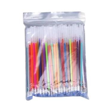 Imagem de Refil De Caneta Gel Metálica Brilhante Pastel Fluorescente Neon 100/12