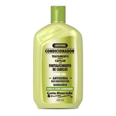 Imagem de Condicionador Anti Queda Gota Dourada 430Ml