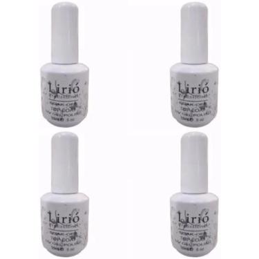 Imagem de Kit Top Coat Lirió Kit 6 Unidades Durabilidade Unhas De Gel - Não Info