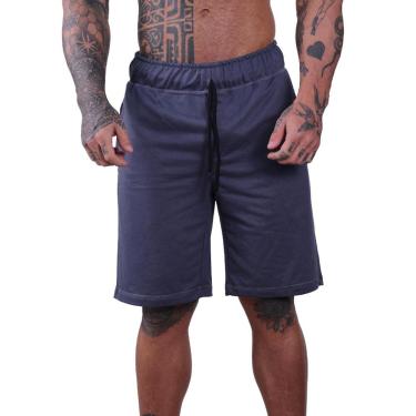 Imagem de Bermuda MXD Conceito Moletom Slim Mesclados Cores Originais Masculina-Masculino