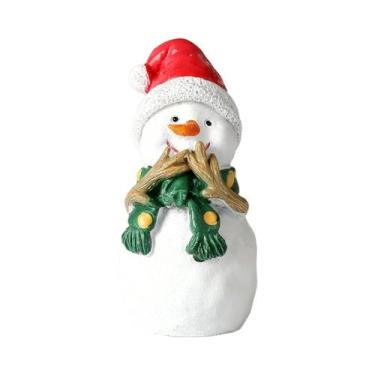 Imagem de Figurinhas De Natal Miniaturas Fofas: Boneco De Neve, Papai Noel E Ren