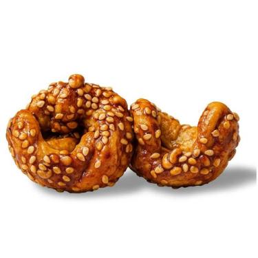 Imagem de Castanha de caju caramelizada com gergelim 1kg - EMPORIO VIVA