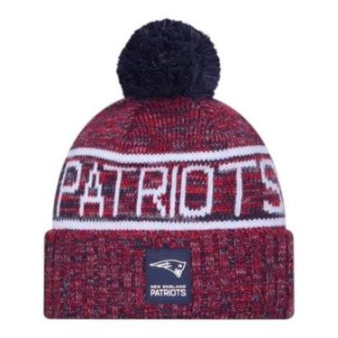 Imagem de Gorro New Era New England Patriots Sport Knit Vermelho-Masculino
