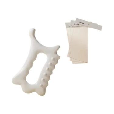 Imagem de Placa De Massagem Gua Sha Portátil De Resina Para Mulheres 2024, Manut