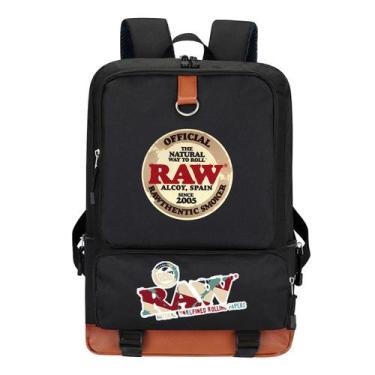 Imagem de Mochila escolar de anime para crianças e crianças Raw Oxford 530g - yi