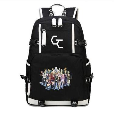 Imagem de Mochila escolar infantil Guiltys Crowns 3D Oxford 30x14x46cm - Yiweisa