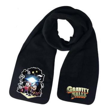 Imagem de Lenço Gravitys Falls Anime Pashmina Shawl Winter War 160x25cm - Yiweis