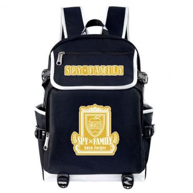 Imagem de Mochila Spys Family Anime School Mochila para crianças 37x16x45cm - Yi