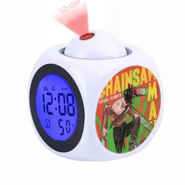 Imagem de Despertador Square LED Digital Motosserras Mans para crianças - yiweis