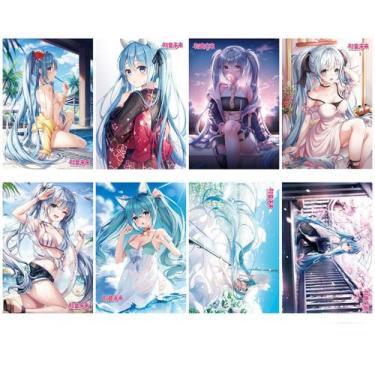 Imagem de Pôster Hatsune Miku Anime Art 42x29 cm (8 unidades/lote) de papel 300g