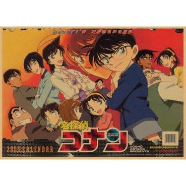 Imagem de Pôster Detective Conan Anime Art 29,7x42cm Papel 150g - yiweisai