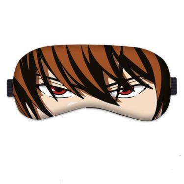 Imagem de Máscara Sleep Eye Deaths Notes Yagami Light Anime Super Soft - yiweisa