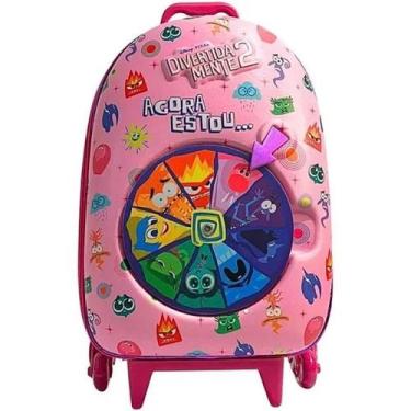 Imagem de Mochila De Rodinhas 3D Maxtoy Divertidamente Roleta 3862Bm24