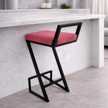 Imagem de Banqueta Para Cozinha Alta Helena Z para Area Laser Gourmet Churrasque