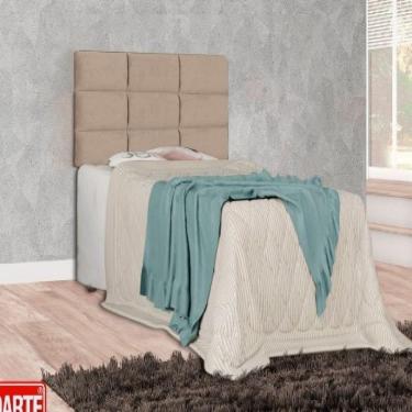 Imagem de Cabeceira Solteiro Bronze Tuboarte Castor Amassado