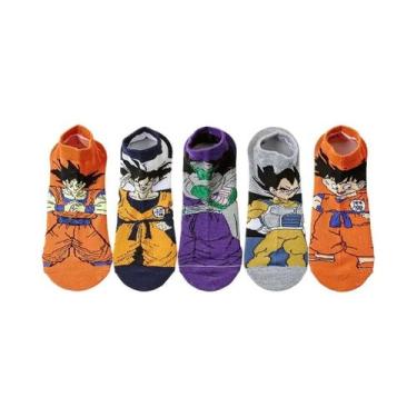 Imagem de Meias De Hip Hop E Anime Para Homens E Mulheres, 5 Pares, BANDAI, Dive