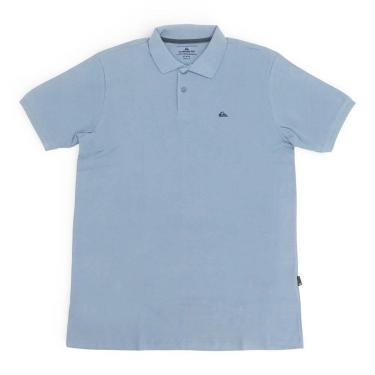 Imagem de Camiseta Quiksilver Polo Embroidery Piquet - Azul Escuro-Masculino