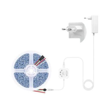 Imagem de Fita De LED 24V Com Sensor De Movimento WS2811 Efeito De Corrida De Ca