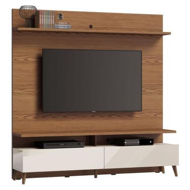 Imagem de Home Theater Boss 1.8 Freijó Com Off White - Imcal Móveis