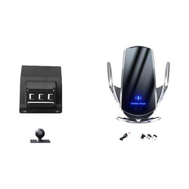 Imagem de Suporte De Telefone Para Carro Com Carregamento Sem Fio Para BMW Série