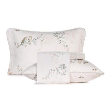 Imagem de Jogo De Cama King 4 Peças Altenburg Malha Fio Penteado Pouso