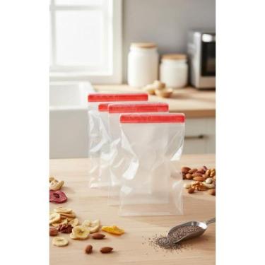 Imagem de Saco Plástico Adesivado Transparente 30x40cm 100 Unidades Mo - Congrat