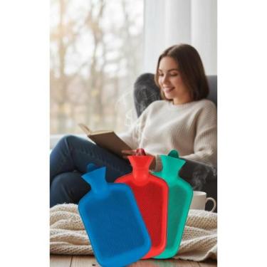 Imagem de Bolsa Térmica 2L Água Quente/Fria Borracha Alívio Dores - Congratulati