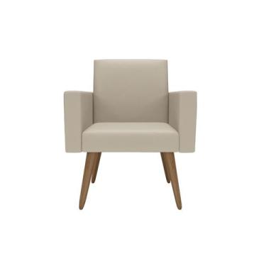 Imagem de Poltrona Conforto Elevado Para Recepção Escritório Lina - Móveis Mafer