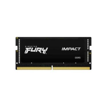 Imagem de Memória Kingston Fury Impact, 32gb, Ddr5, 5600mhz, 1.1v, Cl40, Notebook - Black - Kf556s40ib-32