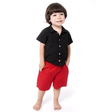 Imagem de Conjunto Mauricinho Roupa Infantil Menino Blogueirinho-Masculino