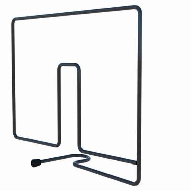 Imagem de Separador De Prateleiras E Formas Elegance Preto - Dicarlo