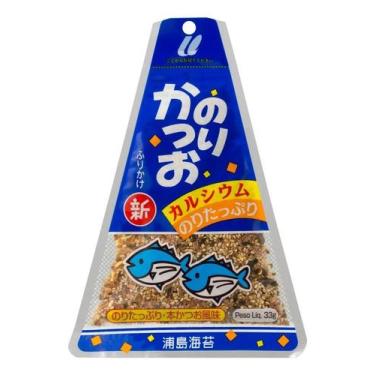Imagem de Tempero para Arroz Furikake Triângulo Peixe Bonito com Alga - Congratu