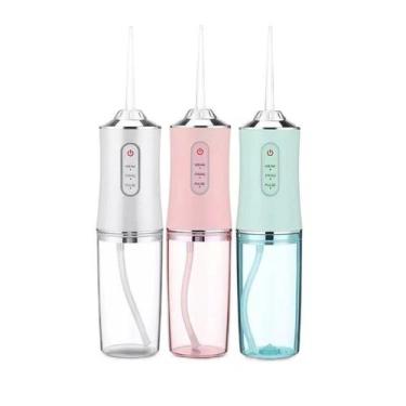 Imagem de Kit 02 Irrigadores Bucal Oral Recarregável Usb Water Pick - Importado