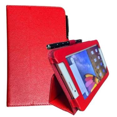 Imagem de Capa Case Suporte p/ Tablet Multilaser M7 3g universal + Caneta touch 