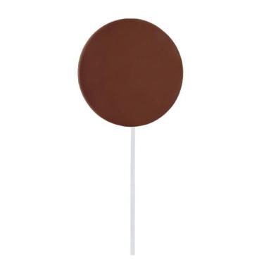 Imagem de Pirulito de Chocolate ao Leite Redondo (10 Uni.) Borússia Chocolates
