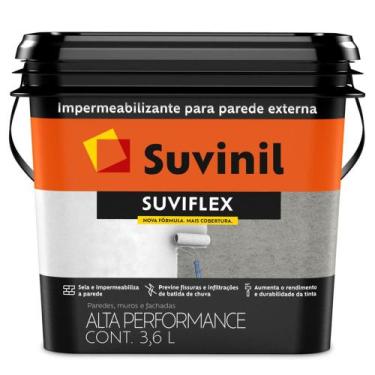 Imagem de Impermeabilizante Suviflex 3,6 Litros - 50581824 - SUVINIL