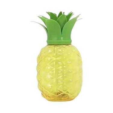 Imagem de Garrafa De Água Plástica De Morango Para Meninas, Copo Transparente Po