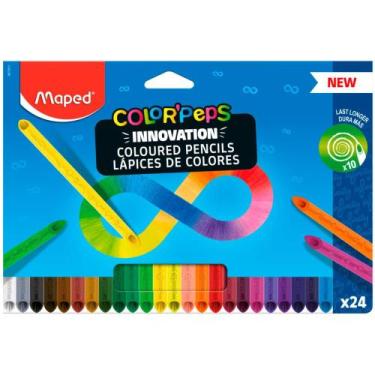 Imagem de Lápis de Cor 24 Cores Color Peps Infinity - Maped