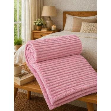 Imagem de Cobertor Manta Canelado Soft Antialérgico 2,00 x 1,80m - HomeLarTex, R
