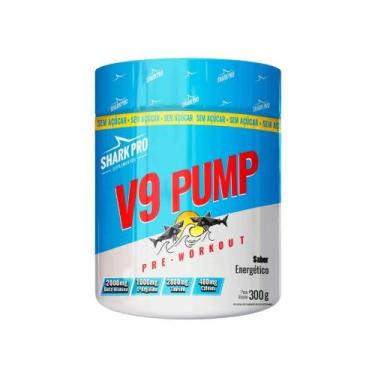 Imagem de Pré Treino V9 Pump - 300g Energético - Shark Pro (Y)