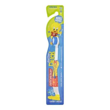 Imagem de Escova Dental Infantil Extra macia Dentalclean Doctor Duck Cabeça 30