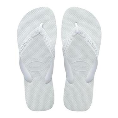 Imagem de Chinelo Havaianas Top Unissex 4000029 Branco, Branco, 43-44