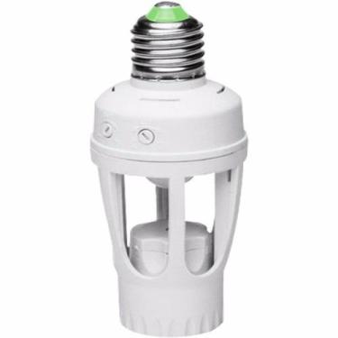 Imagem de Sensor De Presença E27 Lâmpada Bivolt Iluminação Até 60w  Fotocélula L