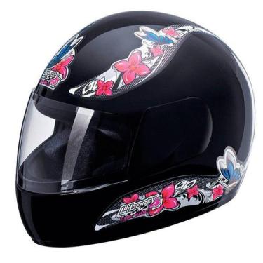 Imagem de Capacete Fechado Feminino Liberty 4 Girls Viseira Cristal - Pro Tork, 