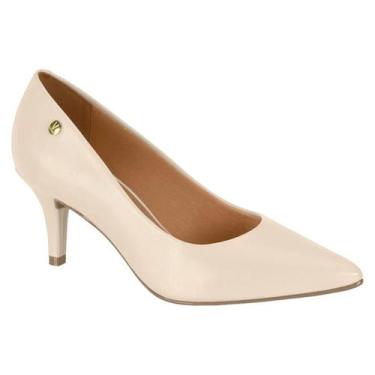 Imagem de Sapato vizzano feminino scarpin 1185.702.7286, Creme, 35