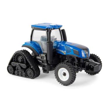 Imagem de Trator New Holland Genesis T8.435 SmartTrax - Esteira - Ertl - 1/64